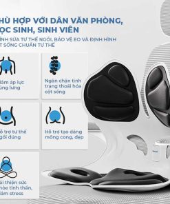 Ghế Bệt Tựa Lưng Chống Gù – Ghế Công Thái Học Giảm Đau Lưng