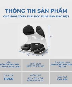 Ghế Bệt Tựa Lưng Chống Gù – Ghế Công Thái Học Giảm Đau Lưng