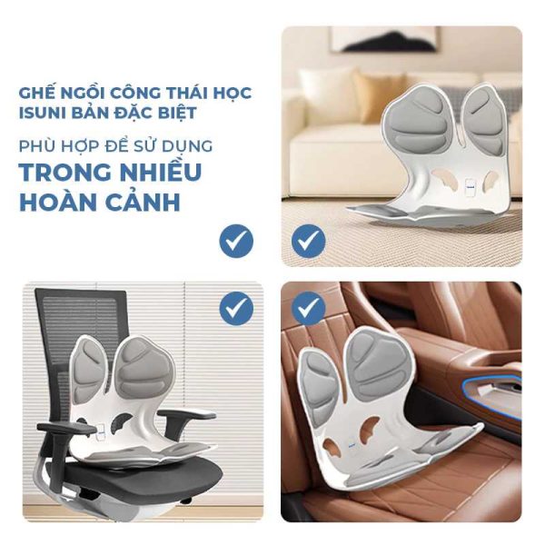 Ghế Bệt Tựa Lưng Chống Gù – Ghế Công Thái Học Giảm Đau Lưng