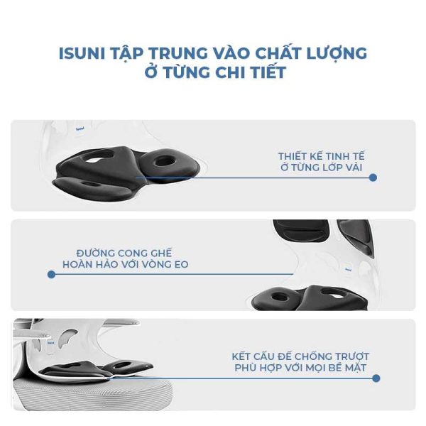 Ghế Bệt Tựa Lưng Chống Gù – Ghế Công Thái Học Giảm Đau Lưng