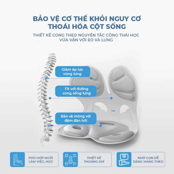 Ghế Bệt Tựa Lưng Chống Gù – Ghế Công Thái Học Giảm Đau Lưng
