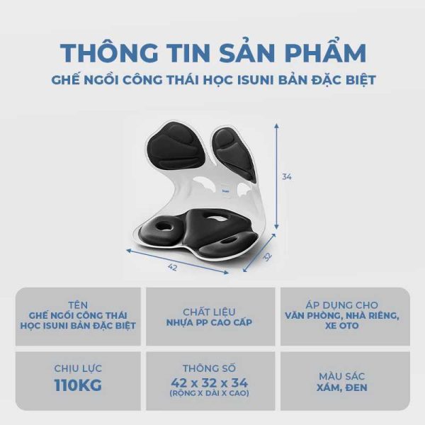 Ghế Bệt Tựa Lưng Chống Gù – Ghế Công Thái Học Giảm Đau Lưng
