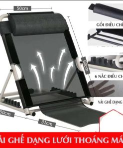 Ghế Bệt Tựa Lưng Gấp Gọn 7 Cấp Độ – Giải Pháp Thư Giãn Cho Người Già & Văn Phòng