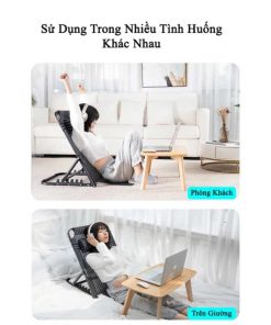 Ghế Bệt Tựa Lưng Gấp Gọn 7 Cấp Độ – Giải Pháp Thư Giãn Cho Người Già & Văn Phòng