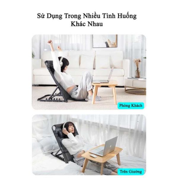 Ghế Bệt Tựa Lưng Gấp Gọn 7 Cấp Độ – Giải Pháp Thư Giãn Cho Người Già & Văn Phòng
