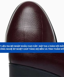 Giày Nữ Da Bò Cao Cấp – Đế Cao Su Êm