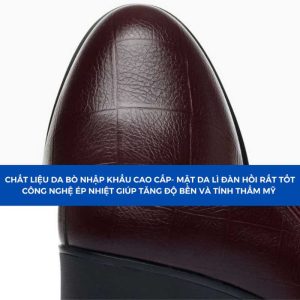 Giày Nữ Da Bò Cao Cấp – Đế Cao Su Êm