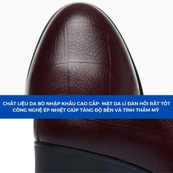 Giày Nữ Da Bò Cao Cấp – Đế Cao Su Êm