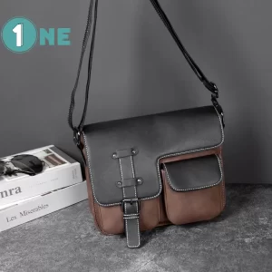 Túi Đeo Chéo Da Nam Nữ Unisex 7002 – Thời Trang Cao Cấp, Chống Nước, Đựng iPad