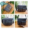 Túi Đeo Chéo Da Nam Nữ Unisex 7002 – Thời Trang Cao Cấp, Chống Nước, Đựng iPad