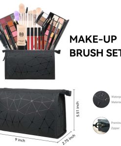 All in One Makeup Gift Set for Women Full Kit for2x14-color eyeshadow palettes,5xlipgloss sets,mascara,eyeliner,eyebrowpowder,eyebrow pencil, foundation, highlighter stick etc3