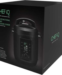 CHEF iQ Smart Pressure Cooker with WiFi and Built-in Scale - Easy-to-Use 10-in-1 Multicooker with 500+ Guided Recipes - Rice Cooker, Slow Cooker, Instant Meals for Foodies - 6 Quart - Family Size1