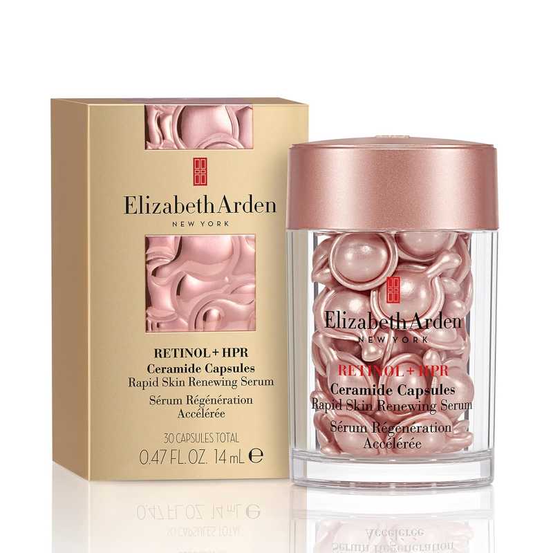 Elizabeth Arden Retinol + HPR Ceramide Rapid Skin Renewing Anti-Aging Face Serum Capsules, Fine Lines & Wrinkles Treatment with Peptides, Vitamin E, & Niacinamide15 Elizabeth Arden Retinol + HPR Ceramide Rapid Skin Renewing Anti-Aging Face Serum Capsules, Fine Lines & Wrinkles Treatment with Peptides, Vitamin E, & Niacinamide15