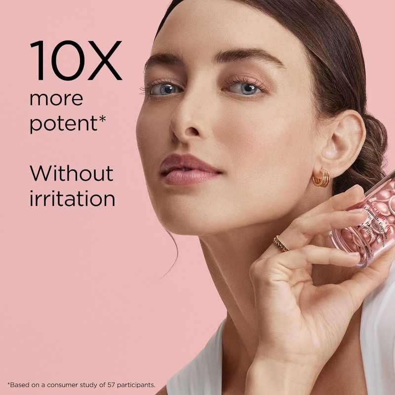 Elizabeth Arden Retinol + HPR Ceramide Rapid Skin Renewing Anti-Aging Face Serum Capsules, Fine Lines & Wrinkles Treatment with Peptides, Vitamin E, & Niacinamide15