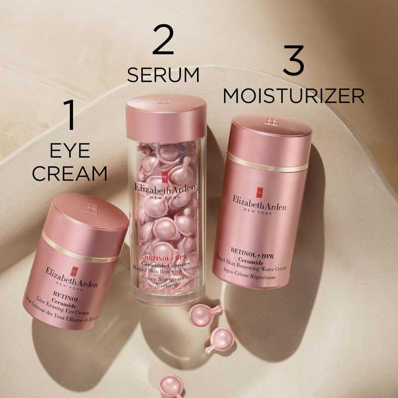 Elizabeth Arden Retinol + HPR Ceramide Rapid Skin Renewing Anti-Aging Face Serum Capsules, Fine Lines & Wrinkles Treatment with Peptides, Vitamin E, & Niacinamide8 Elizabeth Arden Retinol + HPR Ceramide Rapid Skin Renewing Anti-Aging Face Serum Capsules, Fine Lines & Wrinkles Treatment with Peptides, Vitamin E, & Niacinamide15