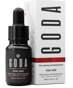 GODA Pheromones Perfume for Women – The Original – Long-Lasting Women's Fragrances with Jasmine and Rose, Vegan & Cruelty-Free – 15ml0.50 fl. oz