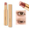 Gradient Three-Color Eyeshadow Stick, Glitter Gradient Eyeshadow Pen, Golden Tri-Color Eyeshadow Stick, 3 Colors