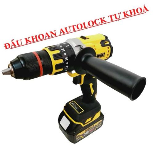 Máy khoan pin 199V 3 chức năng – mạnh mẽ, bền bỉ, pin siêu khủng