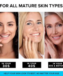 SimplyVital Collagen, Retinol & Hyaluronic Acid Cream,  Anti-Aging Face Moisturizer for Face, Firming Skin Care Neck & Décolleté Made in USA, Daily Moisturizer Face Cream Day & Night - 1.7 fl.oz.3