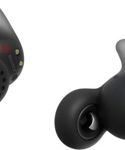 Sony LinkBuds Open Truly Wireless Earbud Headphones with an Open-Ring Design for Ambient Sounds and Newly Developed Air Fitting Supporters, Black