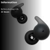Sony LinkBuds Open Truly Wireless Earbud Headphones with an Open-Ring Design for Ambient Sounds and Newly Developed Air Fitting Supporters, Black