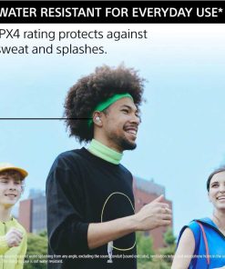 Sony LinkBuds Open Truly Wireless Earbud Headphones with an Open-Ring Design for Ambient Sounds and Newly Developed Air Fitting Supporters, Black