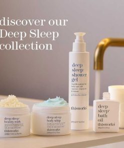 THISWORKS Deep Sleep Body Cocoon – Hydrating Body Lotion with Lavender, Chamomile & Vetivert – Soothing Nighttime Moisturizer for Dry Skin, Promotes Relaxation & Better Sleep