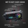 Tai nghe liên lạc bluetooth gắn mũ bảo hiểm chống nước ipx6 tiện dụng