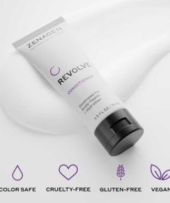 ZENAGEN Revolve Women's Travel Kit | Shampoo + Conditioner for Fine & Visibly Thin Hair, Promotes Thicker Fuller Hair, Plant-Based Formula, Color-Safe, Vegan