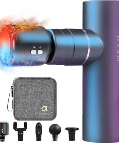 arboleaf Thermacool Massage Gun Deep Tissue with Heat and Cold Head, Full-Metal Electric Portable Hand Held Massager Gun for Back, Body Sore Muscles, Pain Relief