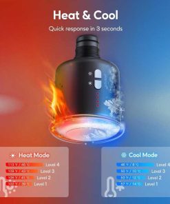 arboleaf Thermacool Massage Gun Deep Tissue with Heat and Cold Head, Full-Metal Electric Portable Hand Held Massager Gun for Back, Body Sore Muscles, Pain Relief