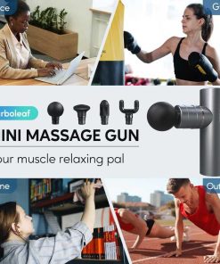 arboleaf Thermacool Massage Gun Deep Tissue with Heat and Cold Head, Full-Metal Electric Portable Hand Held Massager Gun for Back, Body Sore Muscles, Pain Relief