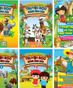 Sách - Combo 6 Quyển Phát Triển Tư Duy Và Ngôn Ngữ Cho Bé - Truyện Đọc Bằng Hình Ảnh - Truyện Ngụ Ngôn đặc sắc