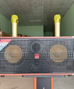 Loa kéo bluetooth ONTEKCO 2652 tặng kèm 2 tay mic hát karaoke