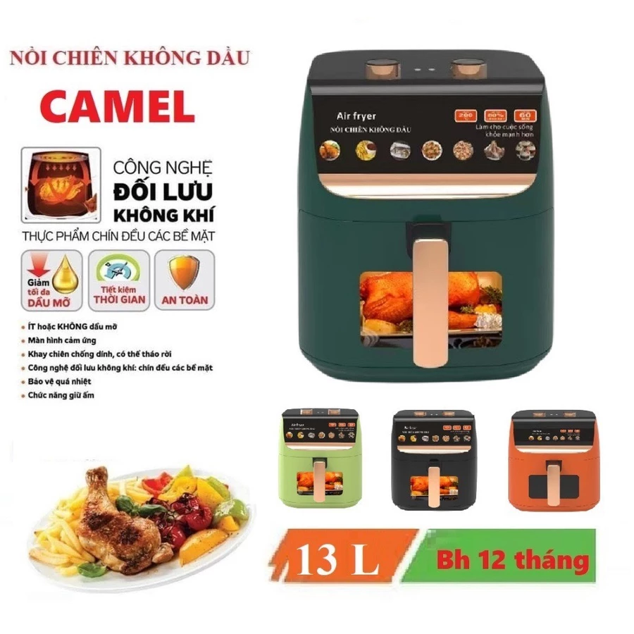 Nồi chiên không dầu Camel 1 Nồi chiên không dầu Camel 9