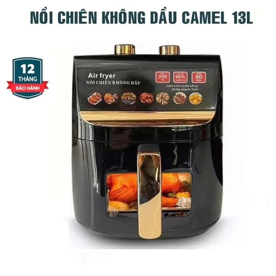 Nồi chiên không dầu Camel 5 Nồi chiên không dầu Camel 9