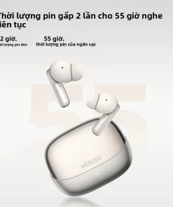 Tai Nghe Bluetooth Miniso MS106 Nhỏ Gọn Âm Thanh Sống Động