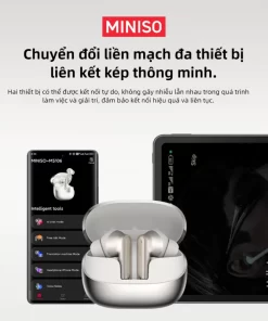Tai Nghe Bluetooth Miniso MS106 Nhỏ Gọn Âm Thanh Sống Động