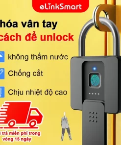 ổ khóa vân tay thông minh, khóa cửa vân tay bluetooth, khóa chống trộm cao cấp, ổ khóa chống cắt chống nước, khóa vân tay elinksmart, khóa cửa thông minh app, khóa bluetooth mở từ xa