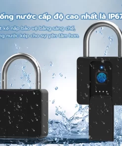 ổ khóa vân tay thông minh, khóa cửa vân tay bluetooth, khóa chống trộm cao cấp, ổ khóa chống cắt chống nước, khóa vân tay elinksmart, khóa cửa thông minh app, khóa bluetooth mở từ xa