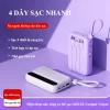 Sạc dự phòng 20000mAh nhiều cổng sạc tương thích nhiều thiết bị TYPE C-USB