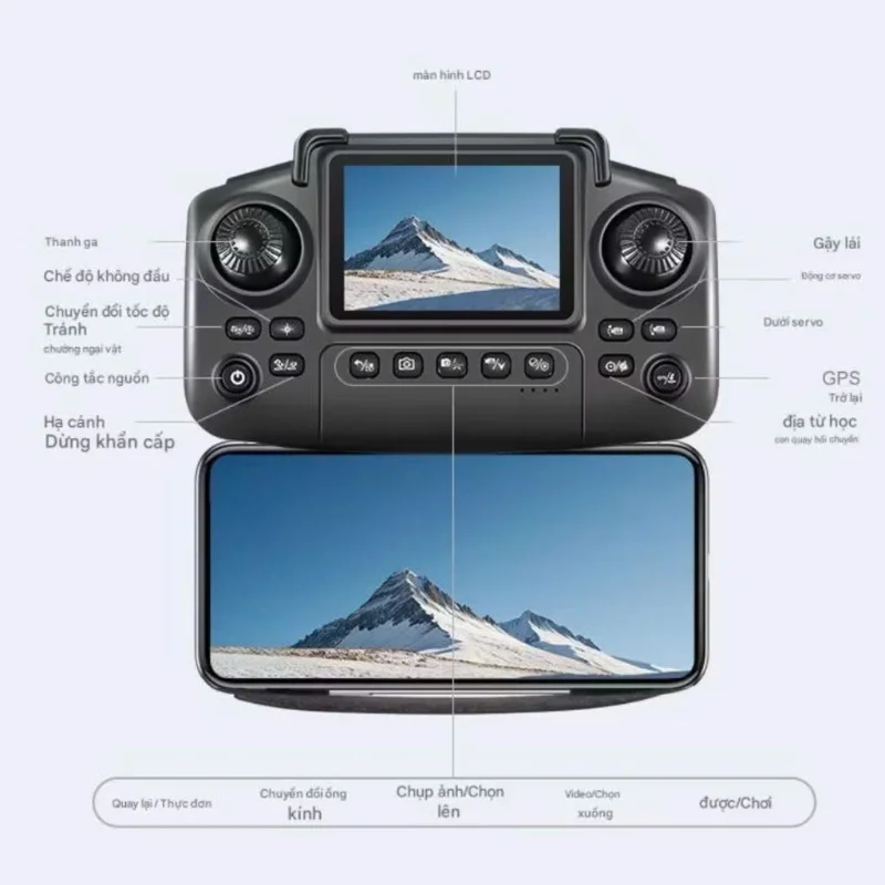 Tay cầm điều khiển Flycam K812