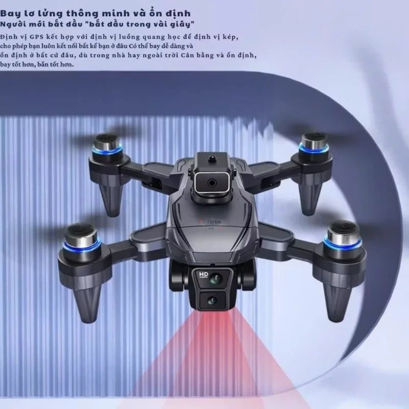 Flycam K812 Pro Max bay trên bầu trời