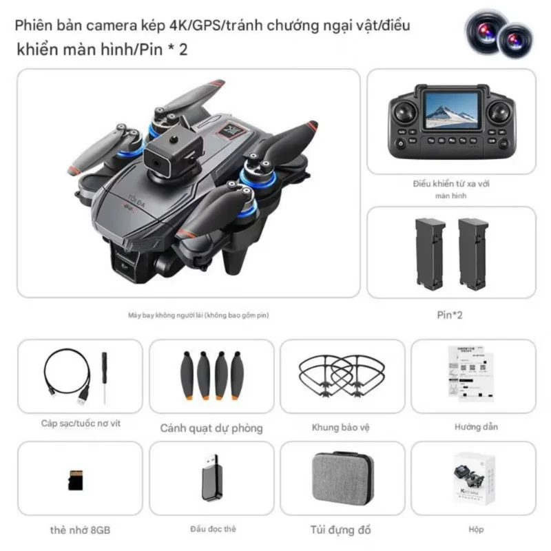 Bộ phụ kiện Flycam K812