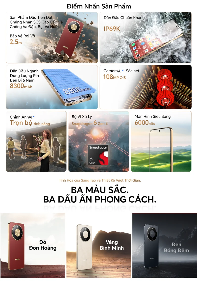 HONOR X9d 5G thiết kế